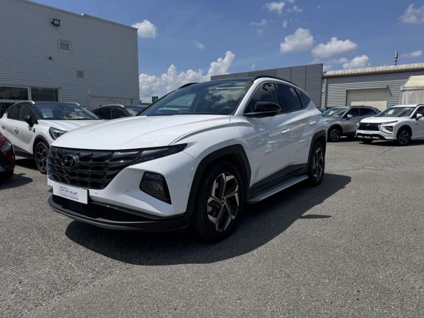 31683 : Hyundai Toulouse Sud Labège - Automobiles Delahaye - HYUNDAI TUCSON Executive - TUCSON IV - Blanc - Boîte automatique - Essence / Courant électrique