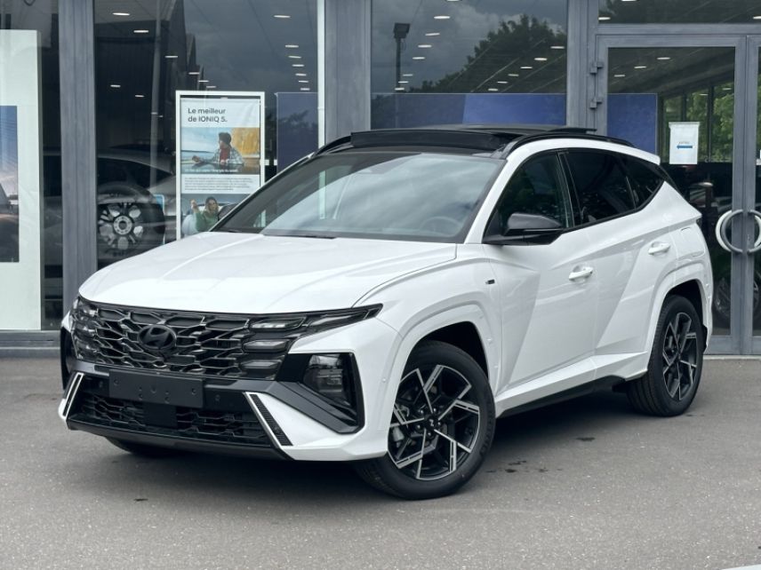 57100 : Hyundai Thionville - Théobald Automobiles - HYUNDAI Tucson - Tucson - Serenity White Métal - Traction - Hybride : Essence/Electrique