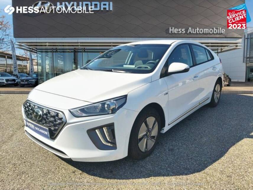 67800 : Hyundai Strasbourg - HESS Automobile - HYUNDAI Ioniq - Ioniq - Polar White - Traction - Hybride : Essence/Electrique