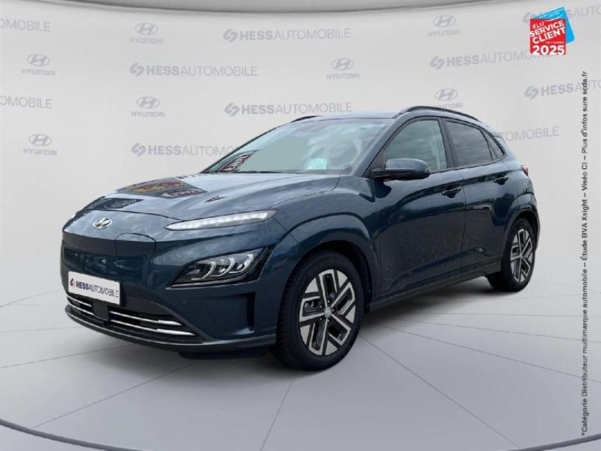 67800 : Hyundai Strasbourg - HESS Automobile - HYUNDAI Kona - Kona - Teal Métal - Traction - Electrique