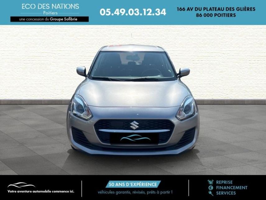 86000 : Hyundai Poitiers - Eco des Nations - SUZUKI Swift - Swift - Gris clair - Traction - Essence/Micro-Hybride