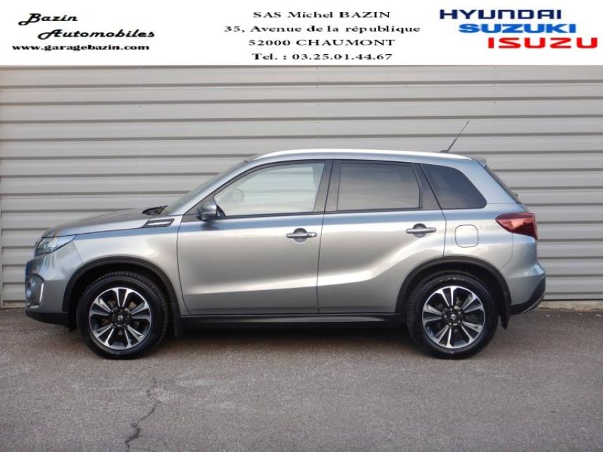 52000 : Hyundai Chaumont - Garage Michel Bazin - SUZUKI Vitara - Vitara - Galactic Gray métallisé - Transmission intégrale - Essence/Micro-Hybride