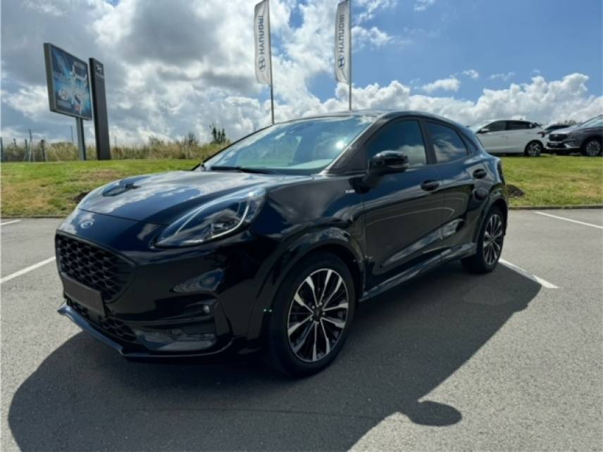 49300 : Hyundai Cholet - Océane Auto - FORD PUMA ST-Line - PUMA II - Noir - Boîte manuelle - Essence sans plomb