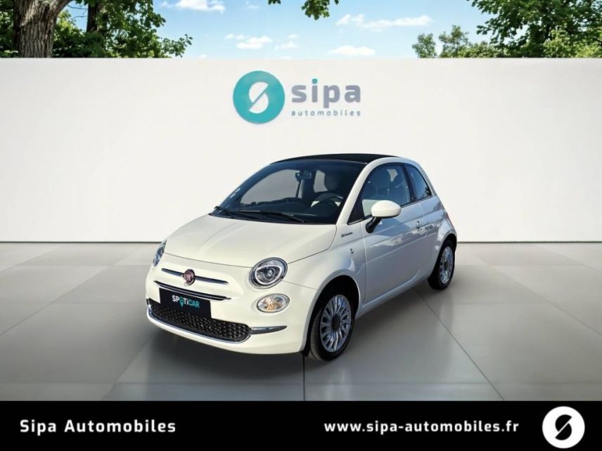 31200 : Hyundai TOULOUSE NORD - AUTO NORD - FIAT 500C SERIE 9 EURO 6D-FULL Dolcevita - 500 II - BLANC - Boîte manuelle - Essence sans plomb