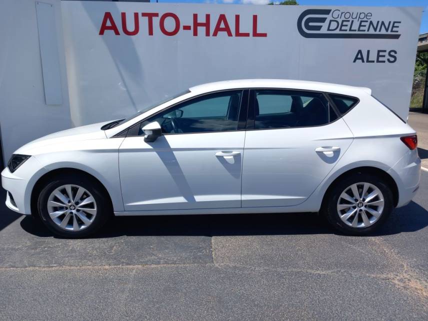 30100 : Hyundai Alès - Auto Hall - SEAT LEON Style - LEON III - Blanc - Boîte manuelle - Essence sans plomb