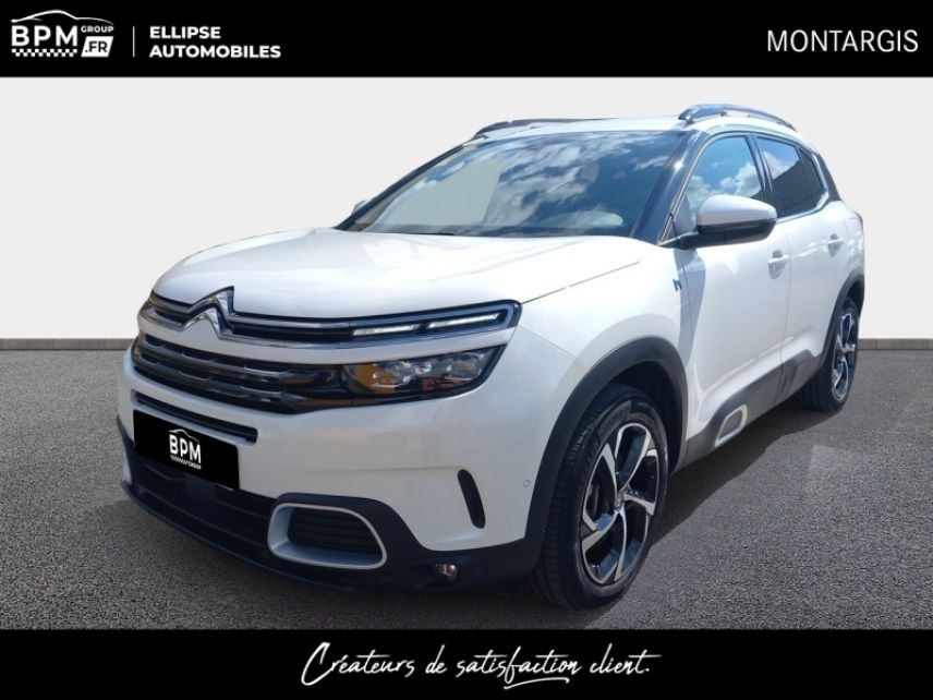 45200 : Hyundai Montargis - ELLIPSE Automobiles - CITROEN C5 Aircross - C5 Aircross - Blanc Nacré - Traction - Hybride rechargeable : Essence/Electrique