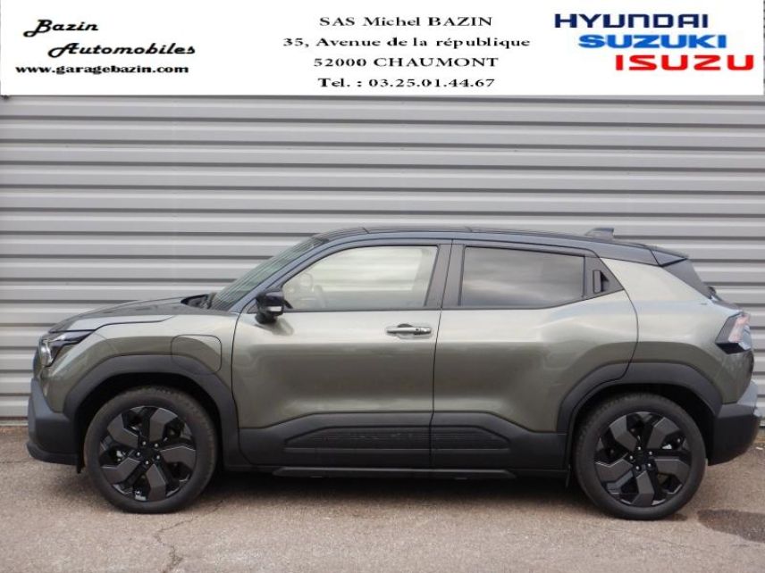 52000 : Hyundai Chaumont - Garage Michel Bazin - SUZUKI Vitara - Vitara - So'Color Land Breeze Green/Toit Noir - Traction - Electrique
