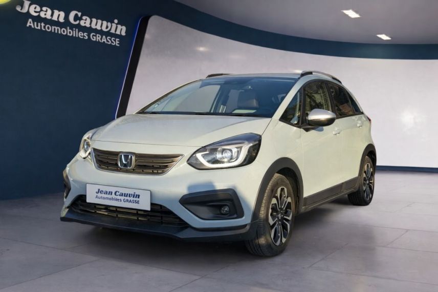 06130 : Hyundai Grasse - Garage Jean Cauvin - HONDA JAZZ CROSSTAR E:HEV Exclusive - JAZZ IV - Bleu - Automate à fonct. Continu - Essence / Courant électrique