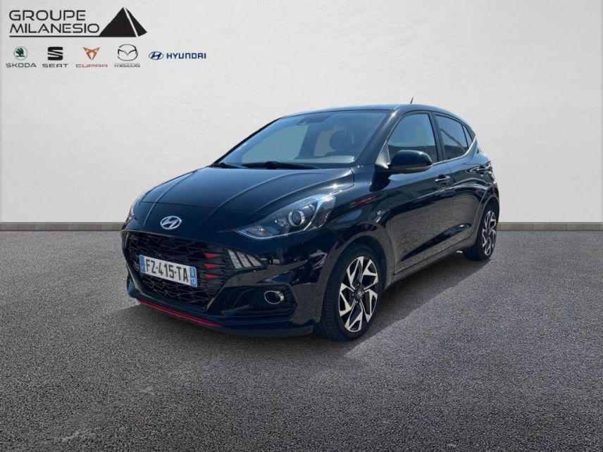 13290 : Hyundai Aix en Provence - Cap Milanesio - HYUNDAI i10 N Line - i10 III - Noir - Boîte manuelle - Essence sans plomb