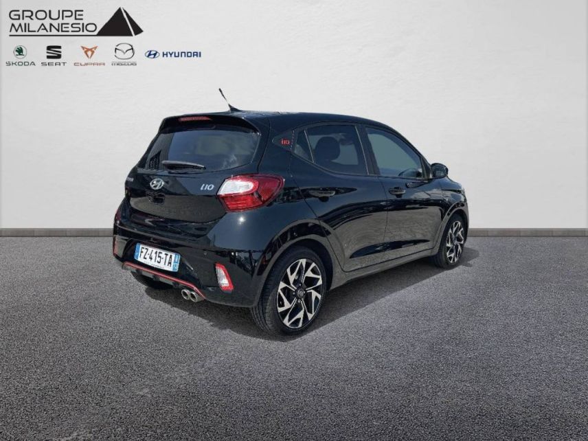 13290 : Hyundai Aix en Provence - Cap Milanesio - HYUNDAI i10 N Line - i10 III - Noir - Boîte manuelle - Essence sans plomb