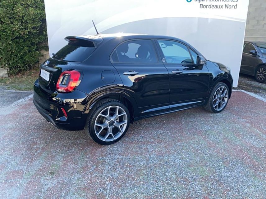 33110 : Hyundai Bordeaux Nord Le Bouscat - Sipa Automobiles - FIAT 500X MY20 Ballon d&#039;Or - 500X - NOIR - Boîte automatique - Essence sans plomb