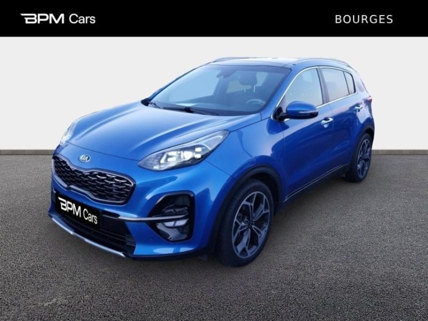 18230 : Hyundai Bourges - BPM Cars - KIA Sportage - Sportage - Bleu Fusion - Traction - Diesel/Micro-Hybride