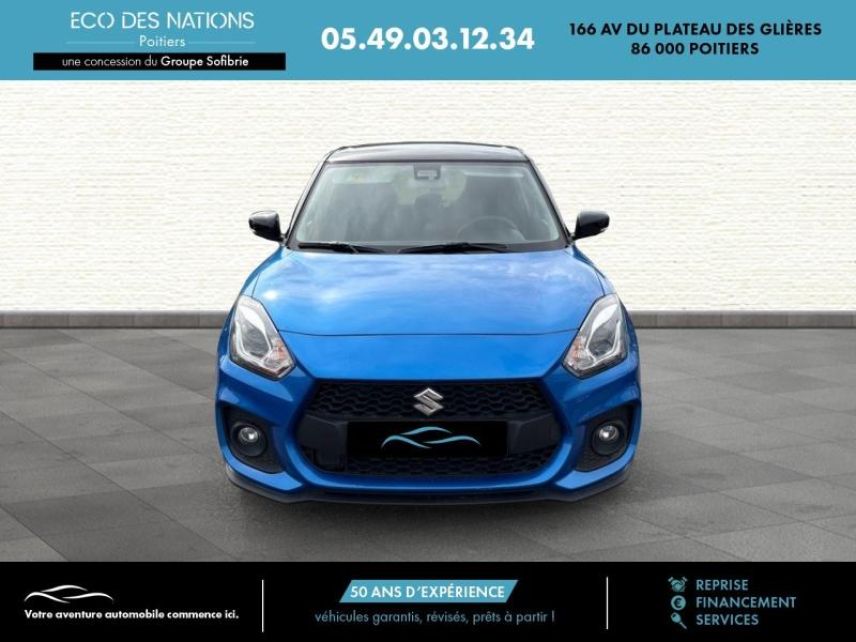 86000 : Hyundai Poitiers - Eco des Nations - SUZUKI Swift - Swift - Speedy Blue métallisé - Traction - Essence/Micro-Hybride