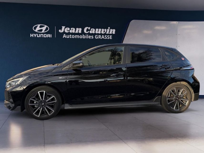 06130 : Hyundai Grasse - Garage Jean Cauvin - HYUNDAI i20 N Line Michel Vaillant - i20 III - Noir - Boîte manuelle - Essence sans plomb