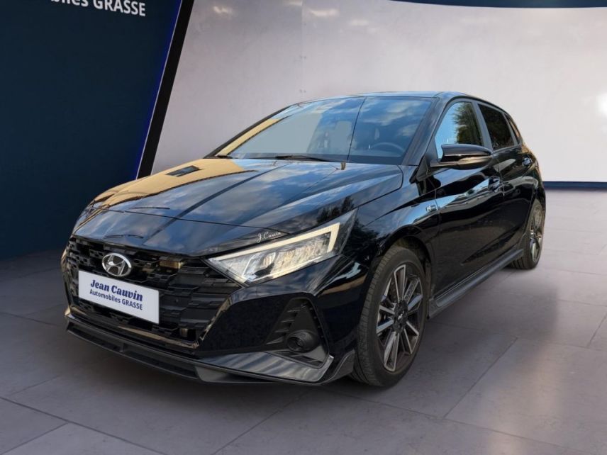 06130 : Hyundai Grasse - Garage Jean Cauvin - HYUNDAI i20 N Line Michel Vaillant - i20 III - Noir - Boîte manuelle - Essence sans plomb