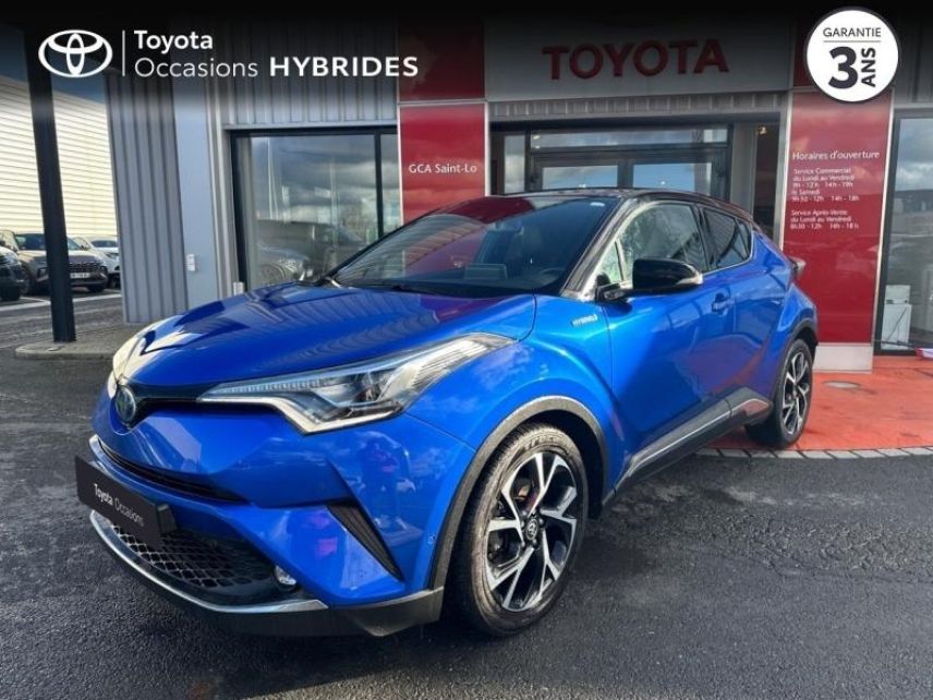 50000 : Hyundai Saint-Lô - GCA - TOYOTA C-HR - C-HR - Bi ton bleu nebula - Traction - Hybride : Essence/Electrique
