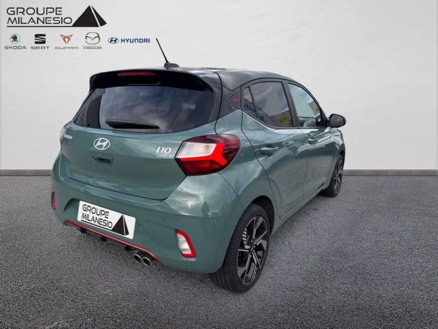 13290 : Hyundai Aix en Provence - Cap Milanesio - HYUNDAI i10 N Line - i10 III - Vert - Boîte manuelle - Essence sans plomb