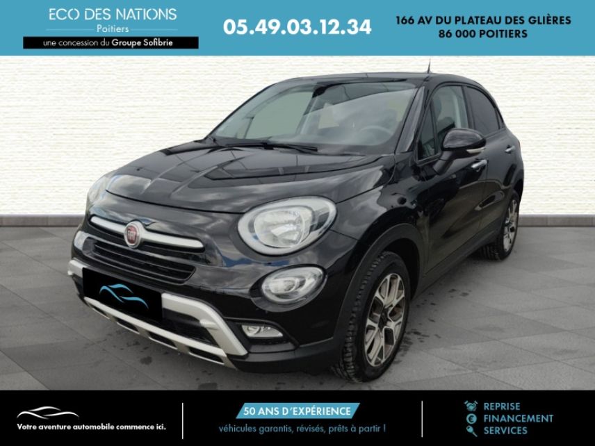 86000 : Hyundai Poitiers - Eco des Nations - FIAT 500X - 500X - Noire - Traction - Essence