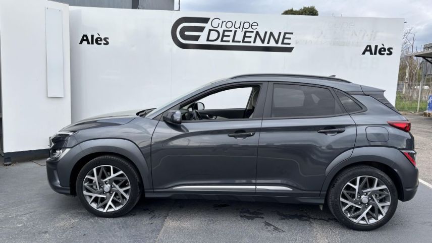 30100 : Hyundai Alès - Auto Hall - HYUNDAI KONA HYBRID Executive - KONA - Blanc - Automate sequentiel - Essence / Courant électrique