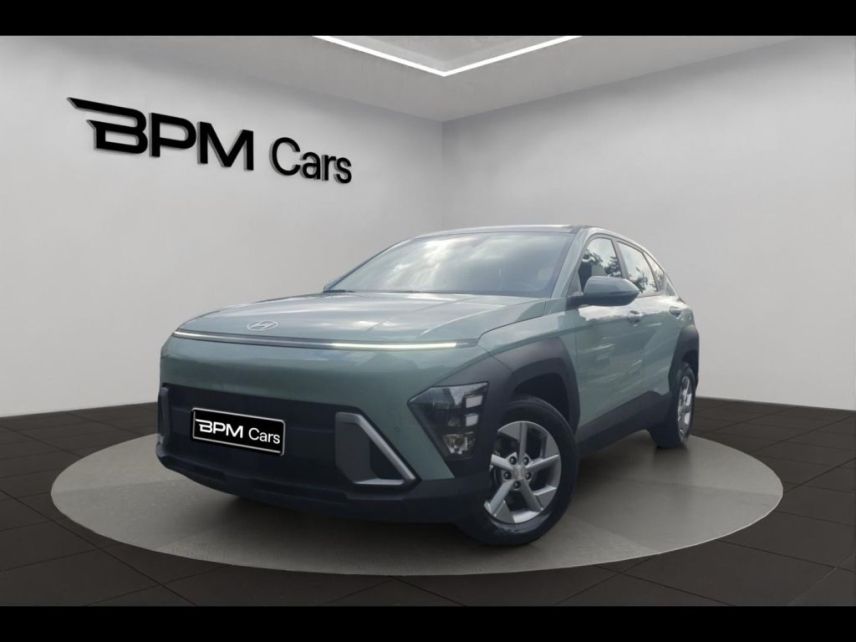 92250 : Hyundai La Garenne-Colombes - BPM Cars - HYUNDAI Kona - Kona - Vert - Traction - Hybride : Essence/Electrique