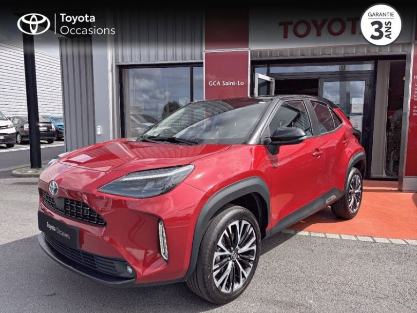 50000 : Hyundai Saint-Lô - GCA - TOYOTA Yaris Cross - Yaris Cross - Rouge Intense/Toit Noir - Traction - Hybride : Essence/Electrique
