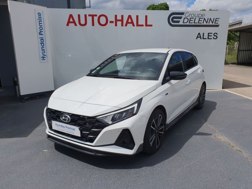 30100 : Hyundai Alès - Auto Hall - HYUNDAI i20 N Line Michel Vaillant - i20 III - Blanc - Automate sequentiel - Essence sans plomb