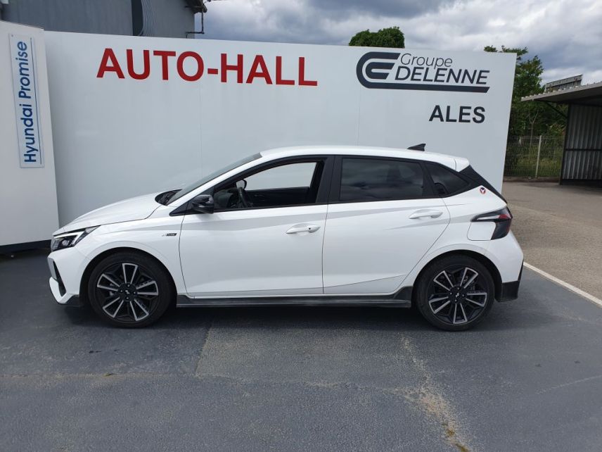 30100 : Hyundai Alès - Auto Hall - HYUNDAI i20 N Line Michel Vaillant - i20 III - Blanc - Automate sequentiel - Essence sans plomb