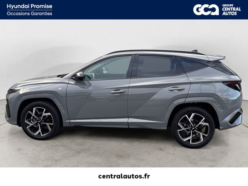 38300 : Hyundai Bourgoin-Jallieu - CENTRAL MOTOR LYON - HYUNDAI TUCSON N Line Creative - TUCSON IV - Gris - Boîte automatique - Essence / Courant électrique