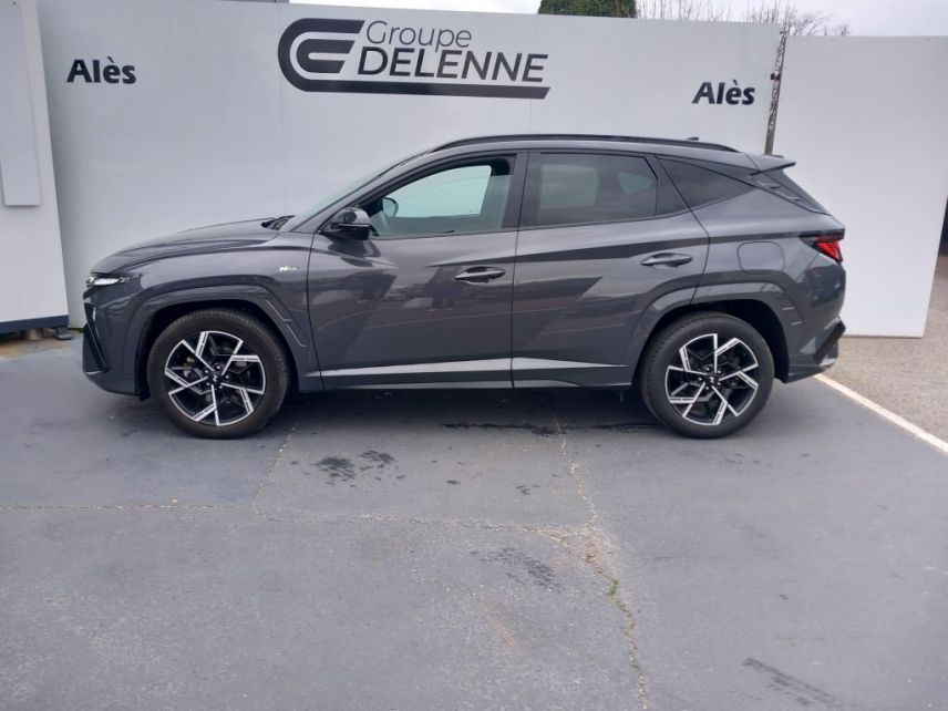 30100 : Hyundai Alès - Auto Hall - HYUNDAI TUCSON N Line Creative - TUCSON IV - Gris - Boîte automatique - Essence / Courant électrique