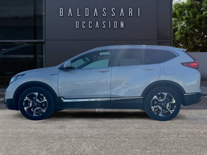 83130 : Hyundai Toulon - Autodif SAS - Groupe BALDASSARI - HONDA CR-V HYBRID Exclusive - CR-V V - BLANC - Automate à fonct. Continu - Essence / Courant électrique