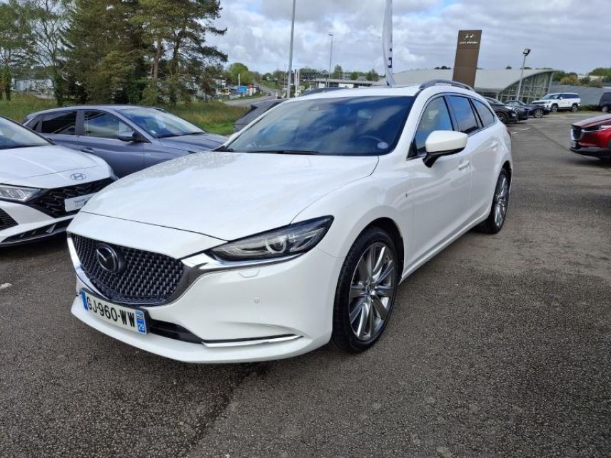 29000 : Hyundai Quimper - Iroise Automobiles - MAZDA Mazda 6 FW - Mazda 6 FW - Snowflake White Pearl Mica - Traction - Essence
