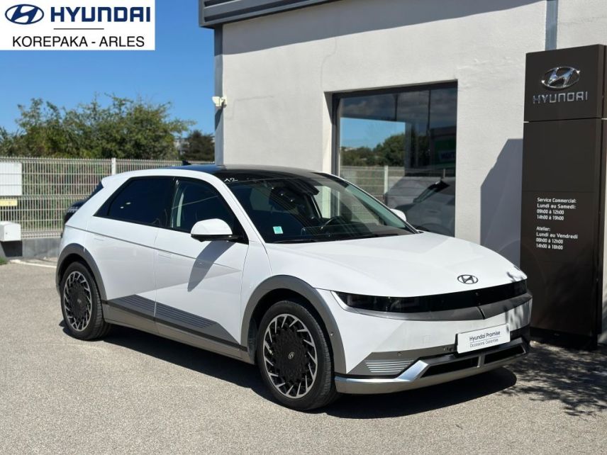 13200 : HYUNDAI Arles - Lexa Automobile - HYUNDAI IONIQ 5 Project 45 - IONIQ 5 - Blanc - Automate à fonct. Continu - Courant électrique