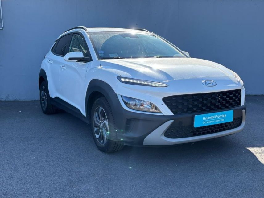 56600 : Hyundai Lorient - Auto Océane - HYUNDAI Kona - Kona - Atlas White - Traction - Hybride : Essence/Electrique