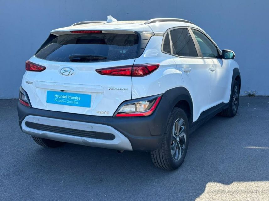 56600 : Hyundai Lorient - Auto Océane - HYUNDAI Kona - Kona - Atlas White - Traction - Hybride : Essence/Electrique