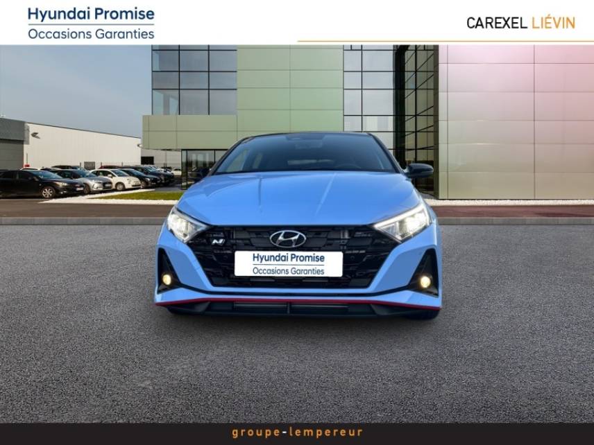 62800 : Hyundai Lens - Groupe Lempereur - HYUNDAI i20 - i20 - Performance Blue/Toit/rétro Black - Traction - Essence