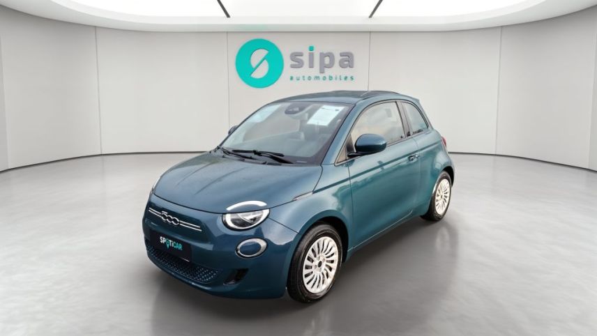 33140 : Hyundai - Sipa Automobiles – Bordeaux Sud - Villenave d’Ornon - FIAT 500e BERLINE Nouvelle 500 - 500 III ELECTRIQUE - Vert - Automate à fonct. Continu - Courant électrique