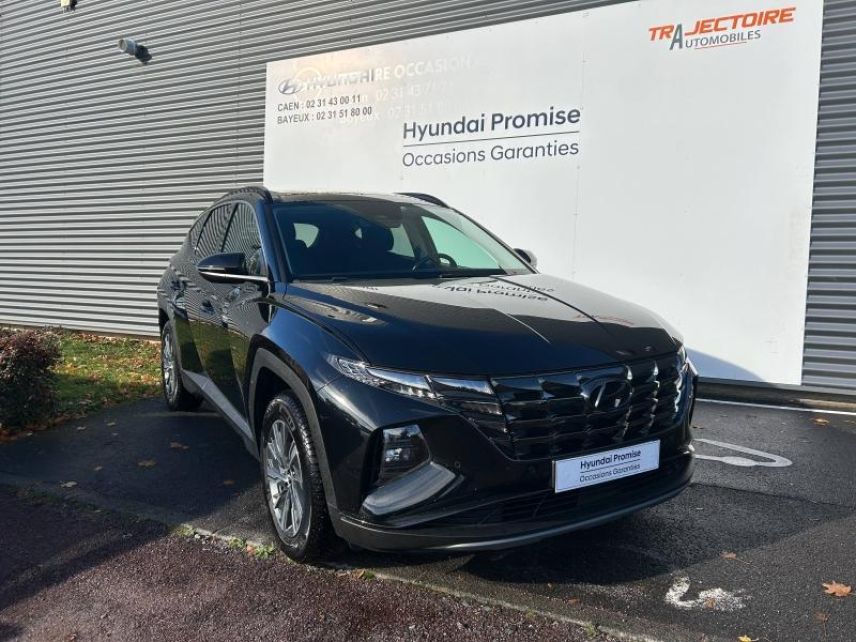 14100 : Hyundai Lisieux - Trajectoire Automobiles - HYUNDAI Tucson - Tucson - Phantom Black Métal - Traction - Hybride : Essence/Electrique