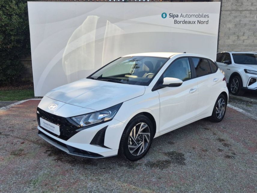 33110 : Hyundai Bordeaux Nord Le Bouscat - Sipa Automobiles - HYUNDAI i20 Intuitive - i20 III - BLANC - Boîte manuelle - Essence sans plomb