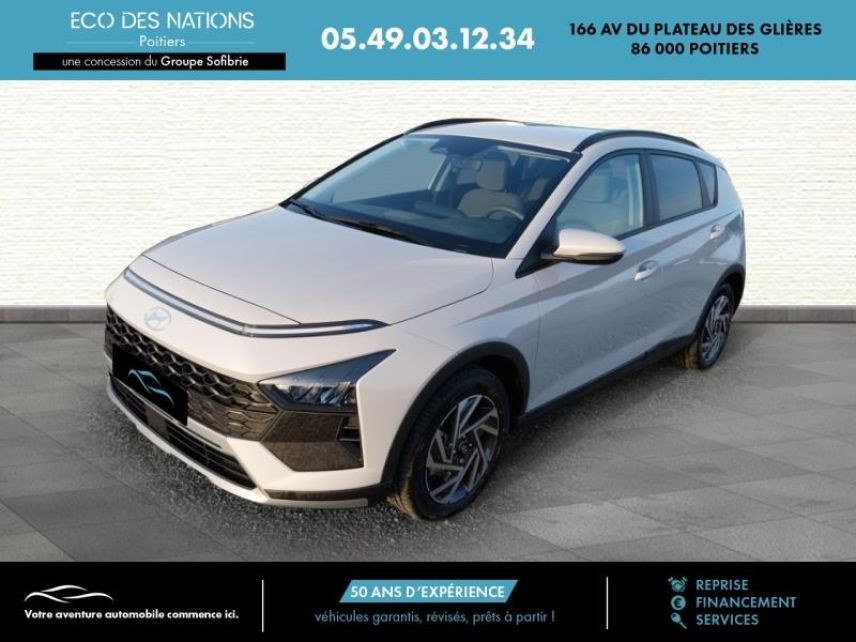 86000 : Hyundai Poitiers - Eco des Nations - HYUNDAI Bayon - Bayon - Lumen Gray Métal - Traction - Essence