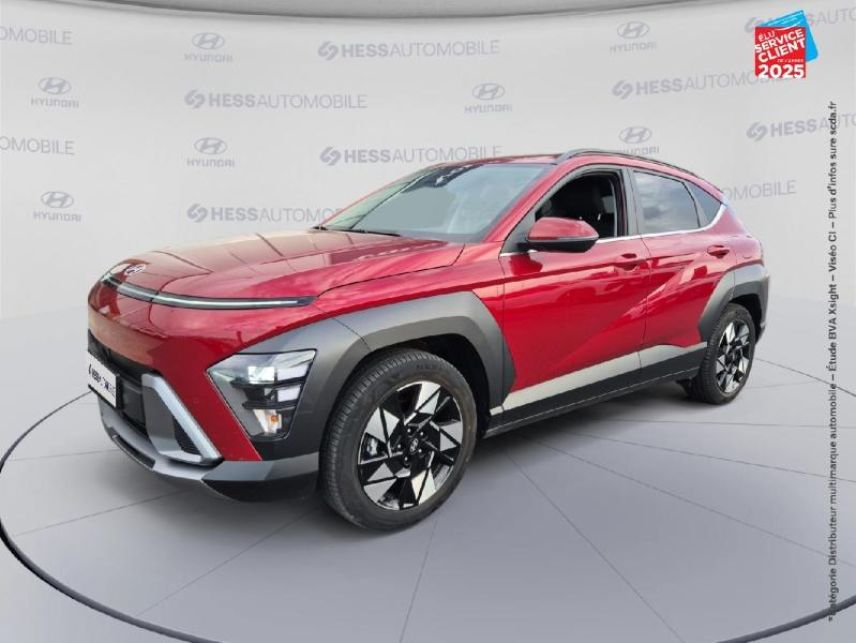 51100 : Hyundai Reims - HESS Automobile - HYUNDAI Kona - Kona - Ultimate Red métallisé - Traction - Hybride : Essence/Electrique