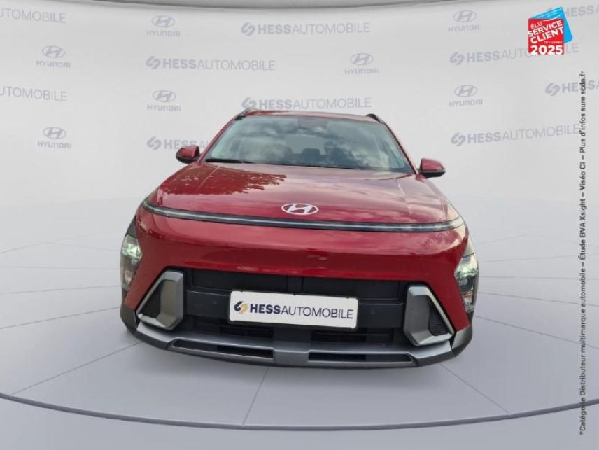 51100 : Hyundai Reims - HESS Automobile - HYUNDAI Kona - Kona - Ultimate Red métallisé - Traction - Hybride : Essence/Electrique