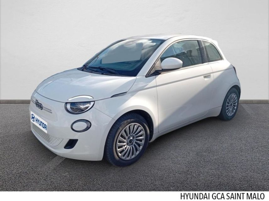 35400 : Hyundai Saint-Malo - GCA - FIAT 500 - 500 - Blanc - Traction - Electrique