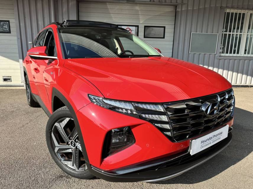 21000 : Hyundai Dijon - Privilège Automobiles - HYUNDAI TUCSON Executive - TUCSON IV - Rouge - Automate sequentiel - Diesel