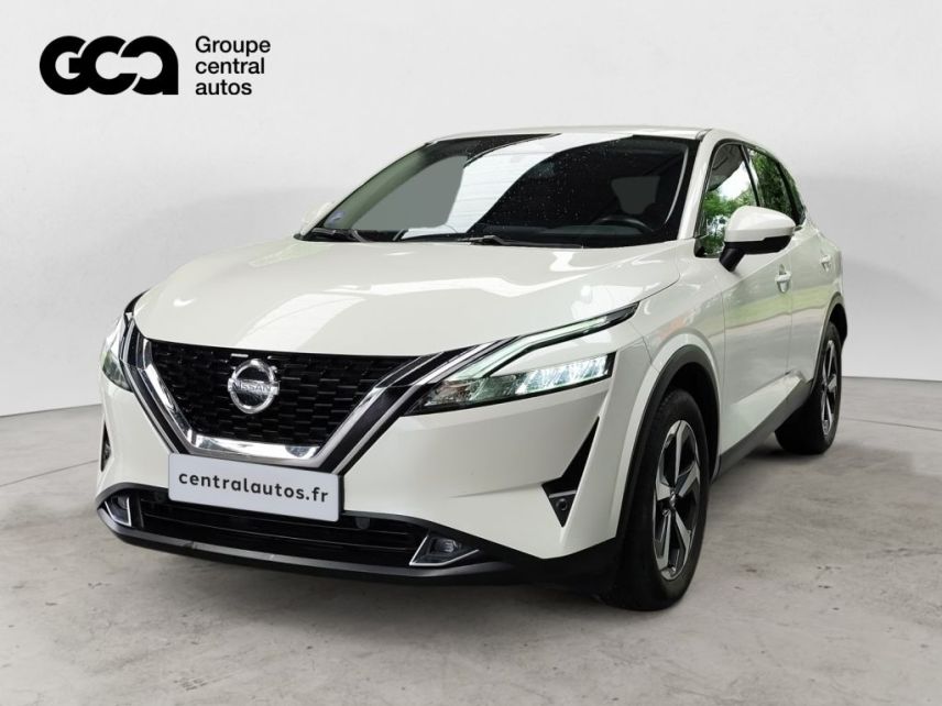 38300 : Hyundai Bourgoin-Jallieu - CENTRAL MOTOR LYON - NISSAN QASHQAI 2021 N-Connecta - QASHQAI III - Blanc - Automate sequentiel - Essence sans plomb
