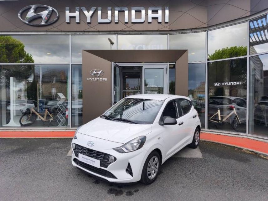 19100 : Hyundai Brive-la-Gaillarde - Garage Pouget - HYUNDAI i10 - i10 - Polar White - Traction - Essence
