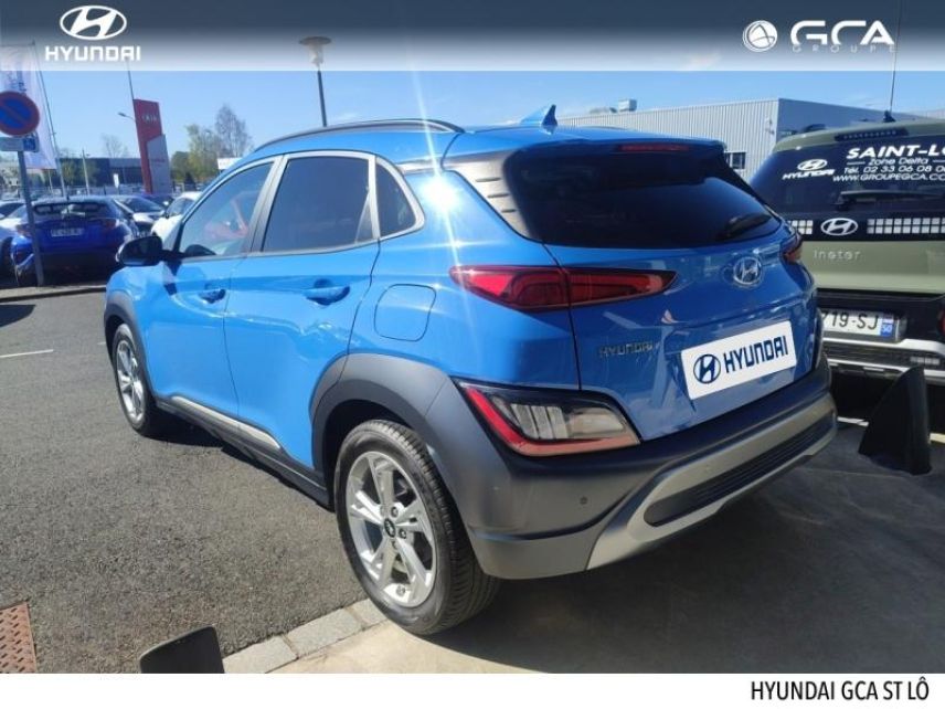 50000 : Hyundai Saint-Lô - GCA - HYUNDAI Kona - Kona - Bleu - Traction - Essence/Micro-Hybride