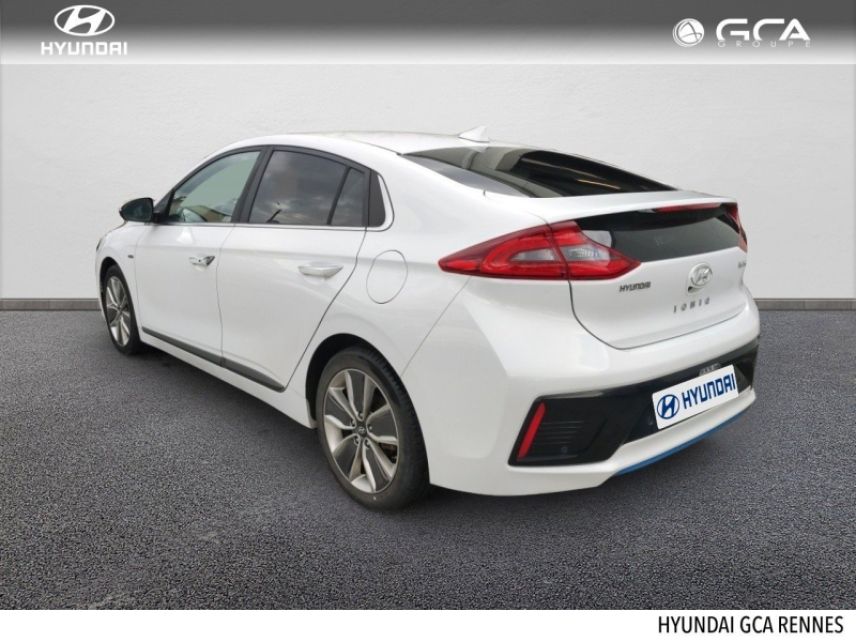 35510 : Hyundai Rennes - GCA - HYUNDAI Ioniq - Ioniq - Waw polar white / lava stone - Traction - Hybride : Essence/Electrique