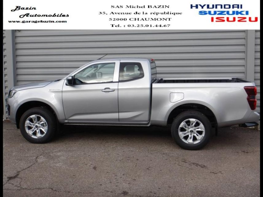 52000 : Hyundai Chaumont - Garage Michel Bazin - ISUZU D-Max - D-Max - Mercury Silver Metallic - Transmission intégrale enclenc - Diesel