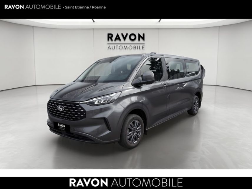 42100 : Hyundai Saint-Etienne - Ravon Automobile - FORD TOURNEO CUSTOM Titanium - TOURNEO CUSTOM II - Gris - Boîte manuelle - Diesel