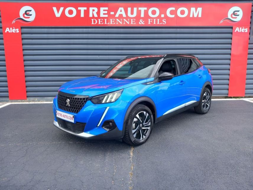 30100 : Hyundai Alès - Auto Hall - PEUGEOT 2008 GT Line - 2008 II - Bleu - Boîte automatique - Essence sans plomb